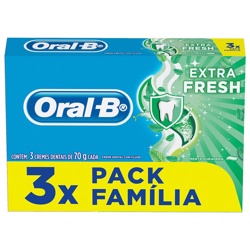 Creme Dental Oral B Extra Fresh 3un