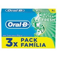 Creme Dental Oral B Extra Fresh 3un