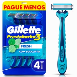 Aparelho Barba Presto 3 Cool C/4un