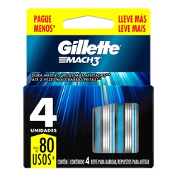 Mach3 Carga Regular C/4un
