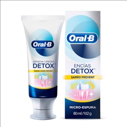Creme Dental Oral B Detox Tart Defense 102g