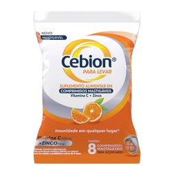 Cebion 500+5mg 8comp Mastigaveis