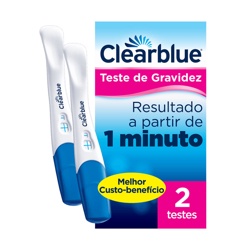 Teste De Gravidez Clearblue Plus C/2unid