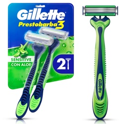 Aparelho Barba Presto 3 Sensi C/2un (72)
