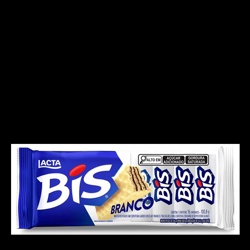 Biscoito Lacta Wafer Bis Laka 126gr