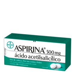 Aspirina 500mg C/20cprs