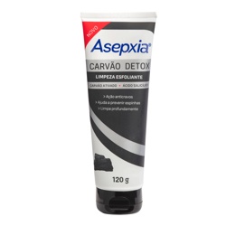 Asepxia Limpeza Esfoli Carvao Detox