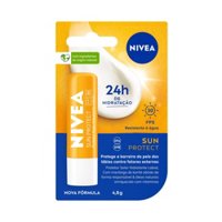 Protetor Sol Nivea Lab Lip Care Fps30