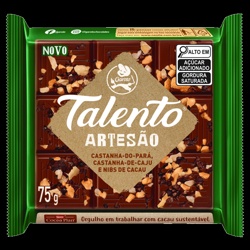 Talento Artesao Castanha Do Para 75g