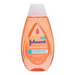 Sabonete Johnson Baby Glic Cab/pes 200 Ml