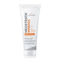 Roc Minesol Rosto E Corpo Fps 70 200ml