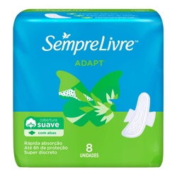 Absorvente S Livre Sv Adapt C/ab C/8