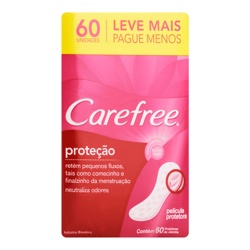 Absorvente Carefree Original Lv 80 Pg60