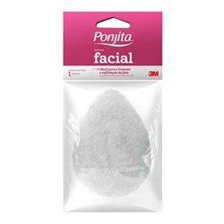 Esponja Ponjita Facial Suave Branca