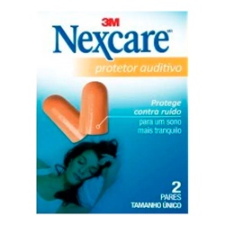 Protetor Auditivo Nexcare 3m C/2