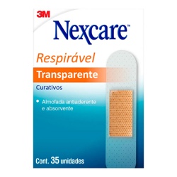 Curativo Nexcare Transparente C/35