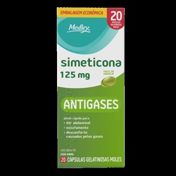 Simeticona 125mg C/20 Caps Medley