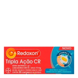 Redoxon Tripla Acao Vit 30 Comp Revest