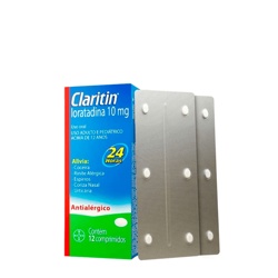 Claritin 10mg C/12 Cprs  Sem Tarja