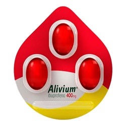 Alivium 400mg C/3 Caps Gelatinosas