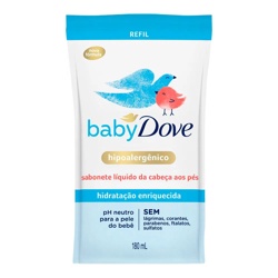 Sabonete Dove Liq Baby 180ml Hid Enriq Ref