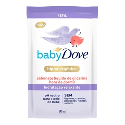 Sabonete Dove Liq Baby 180ml Hora Dormir Ref