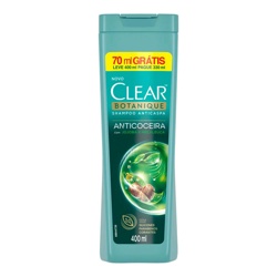 Shampoo Clear 400ml Men Anticoceira