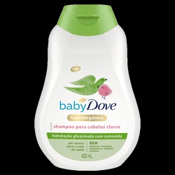 Shampoo Dove Baby 400ml Cabelo Claro