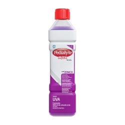 Pedialyte Max Uva Sol 500ml