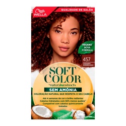 Tintura Soft Color 457 Castanho Avermelhado
