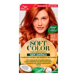 Tintura Soft Color 743 Louro Acobreado