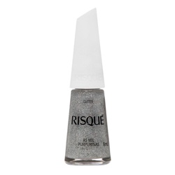 Esmalte Risque Gliter Purpurina