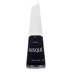 Esmalte Risque Ultracremoso 8ml Preto Sepia