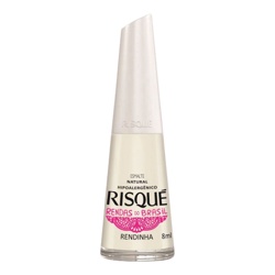 Esmalte Risque Natural 8ml Renda Vidrilhos