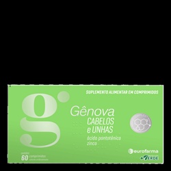 Genova Cabelos E Unhas C/ 60 Comp