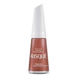 Esmalte Risque Cremoso 8ml Terracota Provoca