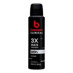 Desodorante Bozzano Aero Clinic Clean 94g