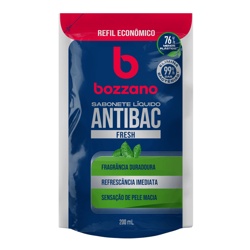 Sabonete Bozzano Liq 200ml Ref Antibac Fresh