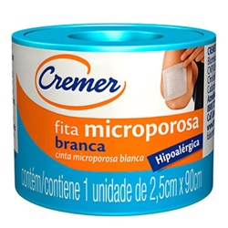 Fita Microporosa Cremer 2,5cmx 0,9m