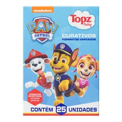 Curativo Topz Patrulha Canina C/25 Unid