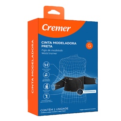 Cinta Modeladora G C/velcro Anti Bolinha