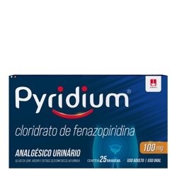 Pyridium 100mg C/25 Cprs