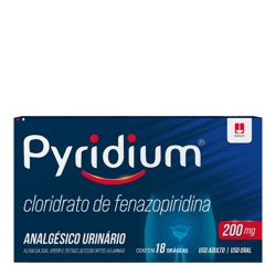 Pyridium 200mg C/18 Cprs