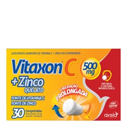 Vitaxon C+d+zinco 500mg C/30cp Airela