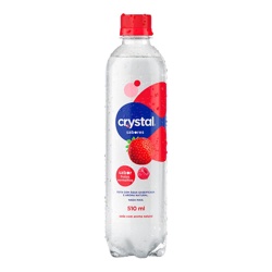 Agua Crystal Sparkling Frutas Verm 510ml