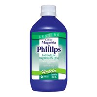 Leite De Magnesia Phillips 350ml Hortela