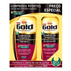 Kit Niely Gold Sh+cond Compridos