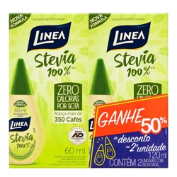 Adoc Linea Liq 2x60ml Stevia
