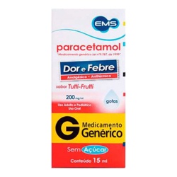 Paracetamol 200mg Gts C/15ml (ems)