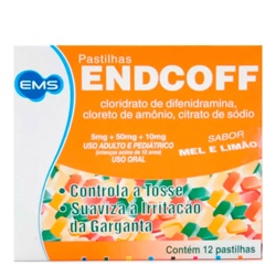 Endcoff 12 Pastilhas Menta